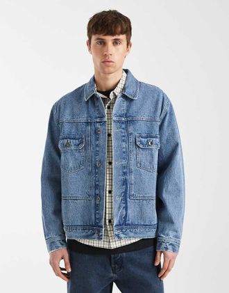 Redefined Rebel Abel - Giacca di jeans azzurra-Blu