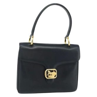 Celine Pre-owned Handbags, female, Blue, Size: ONE SIZE Pre-owned Vintage Hand Bag