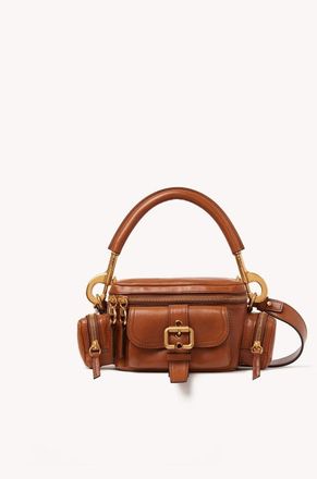 Chlo&eacute; Small Camera Bag In Shiny Leather