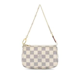 Louis Vuitton Pre-owned Mini Pochette Accessoires - Dames - Pre-owned - Beige - Maat: ONE Size