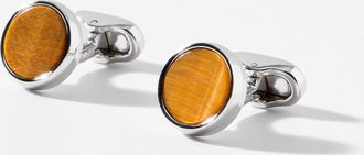 Mon Art Mens Tigers eye cufflinks