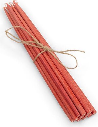 British Colour Standard Thin Taper Candles - Set of 12 in Guardsman Red at Nordstrom
