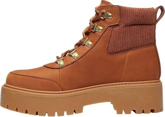 Timberland (WMNS) Timberland Stone Street Platform Boot Rust Nubuck TB0A42P8EM7