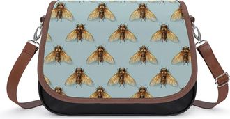 Generic Periodical Cicadas Fashion Womens Crossbody Bags Novelty Handbag Shoulder Bag Purse