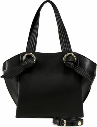 Belle & Bloom Heart Of Gold Leather Shoulder Bag in Black at Nordstrom