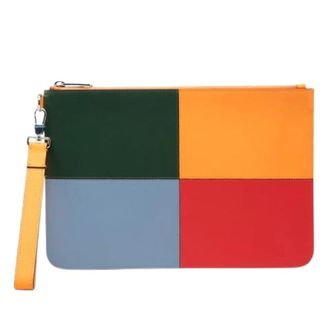 Burberry Pre-owned Clutches, female, Multicolor, Size: ONE SIZE Pre-owned Clutch Bag