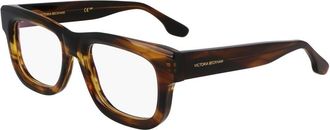 Victoria Beckham Brown Acetate Glasses Womens (Frames)