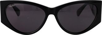 Max Mara Stijlvolle zonnebril voor dames om je look te verhogen - Dames - Zonnebrillen - Zwart - 58 MM - Accessoires