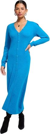Little Mistress Maxi-trui-jurk voor dames (Blauw)