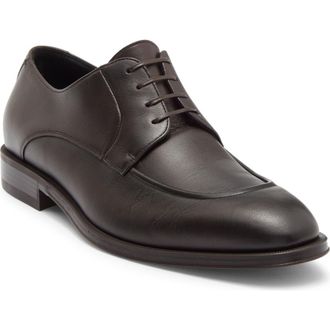 BOSS Derreck Plain Toe Derby in Dark Brown at Nordstrom Rack, Size 9.5Us / 8.5Uk