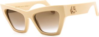 Etro 0050/S SZJ/QR Womens Sunglasses White Size 54