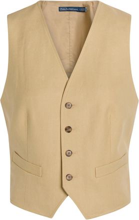 Polo Ralph Lauren Hemp Vest - Tan - 12 (UK16 / XL)