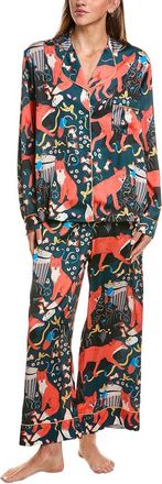 Karen Mabon 2Pc Long Sleeve Pajama Set