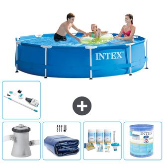 Intex Piscina Con Estructura Redonda - 305x76 Cm - 8-piezas S31639