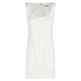 Rotate Rotate Birger Christensen, Dames, Jurken, Beige, Maat: XS Leer