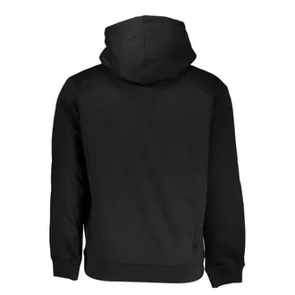 Calvin Klein Logo-Embroidered Recycled Polyester Sweatshirt - Black
