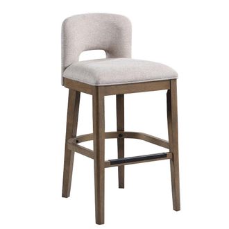 American Woodcrafters Bistro 30 Stool - Mocha Brown