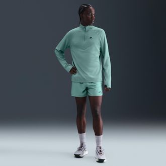 Nike Mens Trail Second Sunrise 5 Dri-FIT ADV Brief-Lined Running Shorts in Green | HJ3572-017