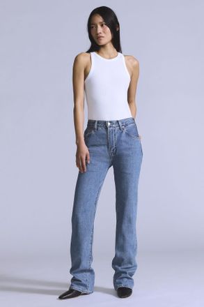 Levi's Vaqueros rectos Plank - Mujer - 26X30 - Azul / Mij Curl