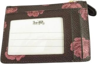 Coach Pre-owned Wallets, female, Brown, Size: ONE SIZE Pre-owned Leather Wallet