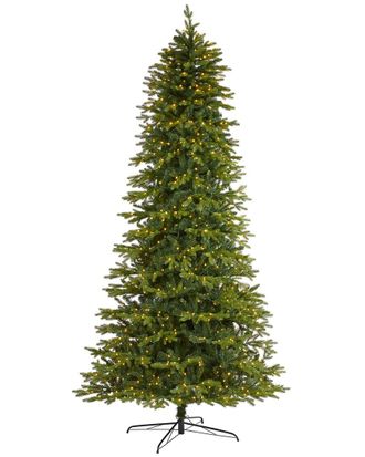 Nearly Natural 10Ft Belgium Fir Natural Look Artificial Christmas Tree