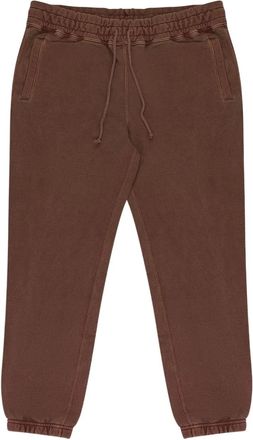 Aimé Leon Dore garment dyed uniform track pants - men - Fabric - M - Brown