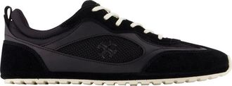 Tory Burch Schoenen, Dames, Zwart, 40 EU, Polyester, Field Sneaker