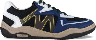 Lanvin Mesh Sneakers - Heren - Sneakers - Veelkleurig - 40 EU - Leer - Schoenen