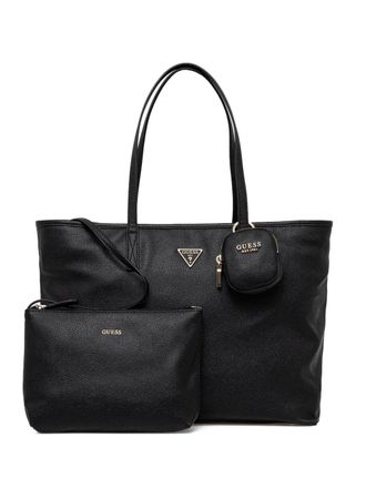 Guess Co Heuptas met logoplakkaat - Zwart