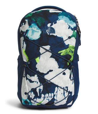 The North Face Womens Jester School Laptop Backpack, Summit Navy Abstract Floral Print/Shady Blue, One Size, Summit Navy Abstract Floral Print/Shady Blue, One Size, 