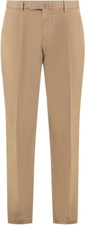 THE (ALPHABET) THE (Pants) Katoenen Chino Broek - Heren - Slim Fit Broeken - Bruin - 2XL - Katoen - Broeken