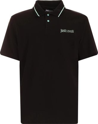 Just Cavalli T-shirts en polos - Heren - Polos - Zwart - M - Tops