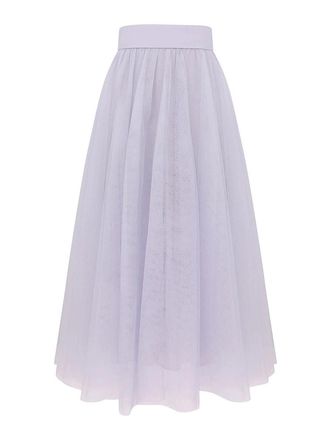 Zimmermann Zimmermann lilac tulle skirt