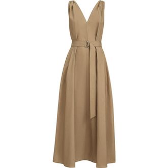 Brunello Cucinelli Dress with belt in Sand at Nordstrom, Size Xx-Small Eu