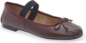 Tony Bianco Caspian Mary Jane Flat in Vino Nappa at Nordstrom, Size 9.5