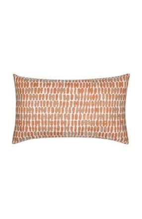 Elaine Smith Thumbprint Indoor & Outdoor Woven Accent Pillow in Tuscan at Nordstrom, Size 12X20