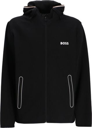 HUGO BOSS Black Logo Zip-Up Jacket