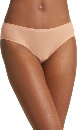 Chantelle Soft Stretch Bikini in Coffee Latte-2T at Nordstrom