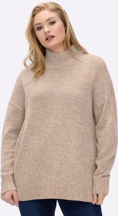 Sheego Stehkragenpullover »Pullover«