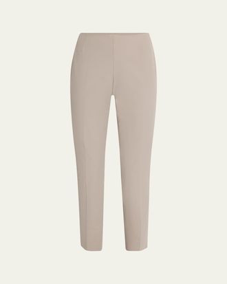 Lafayette 148 New York Stanton Cropped Techno Stretch Twill Pants