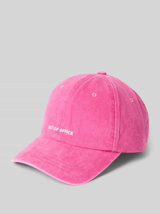Jake*s Casual Basecap mit Statement-Stitching in Pink, Gr&ouml;&szlig;e 1