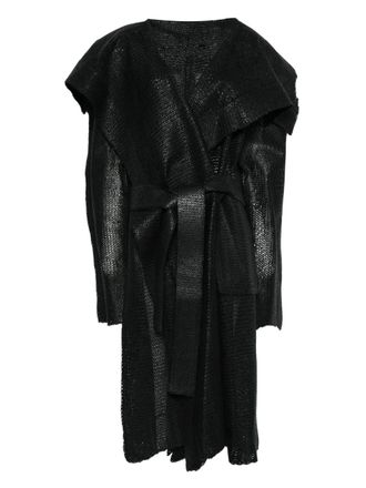 Issey Miyake Panini coat - Black
