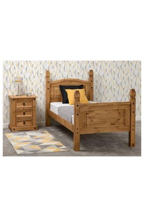 Seconique Corona 3 Single Bed High Foot End
