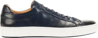 HUGO BOSS Mirage Low Top Leather Sneakers, Brand Size 44 (US Size 11)