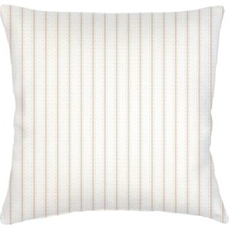 Anaya with Love French Stripe Linen Euro Pillow with Down Insert in Beige at Nordstrom, Size 26X26