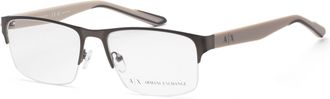 A|X Armani Exchange Mens 56 mm Grey Opticals