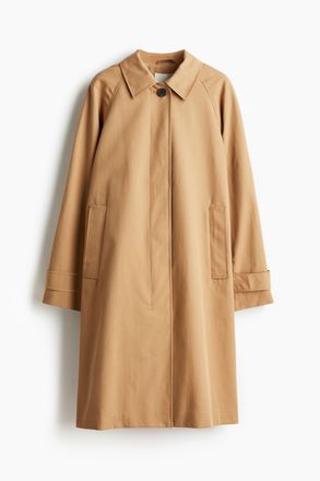 H&M Car Coat aus Twill - Beige