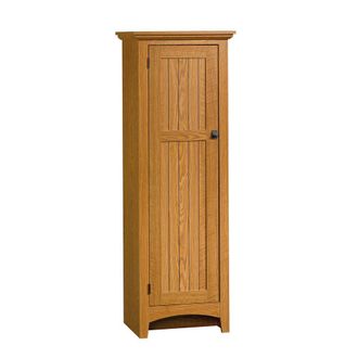 Sauder Summer Home Cabinet, Carolina Oak finish