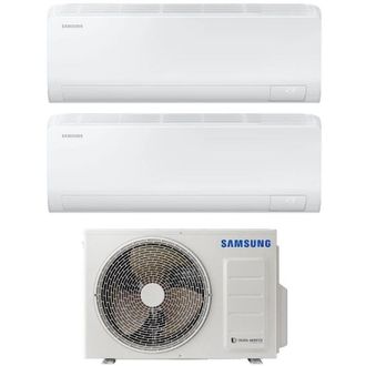 Samsung Cebu Series Dual Split Inverter Aire Acondicionado 7000+9000 Btu Con Aj050txj2kg/eu A+++ Wi-fi 7+9 - Nuevo - Samsung