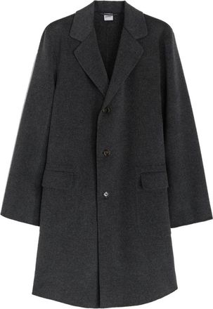 Aspesi Franklin Coat - Heren - Mantel - Grijs - L - Wol - Jassen